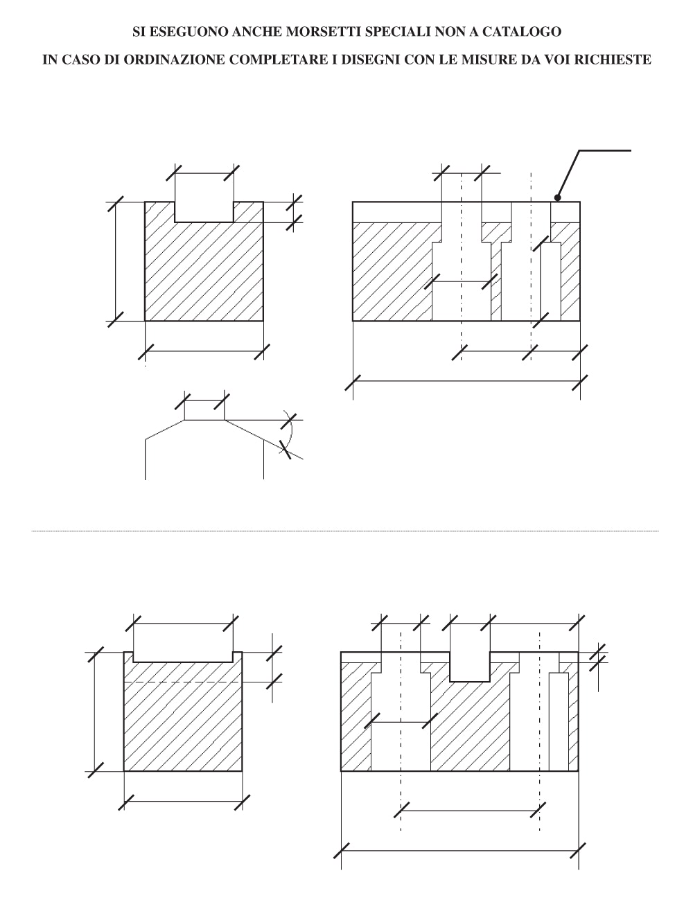 Disegno da Completare per morsetto speciale su misura 1
