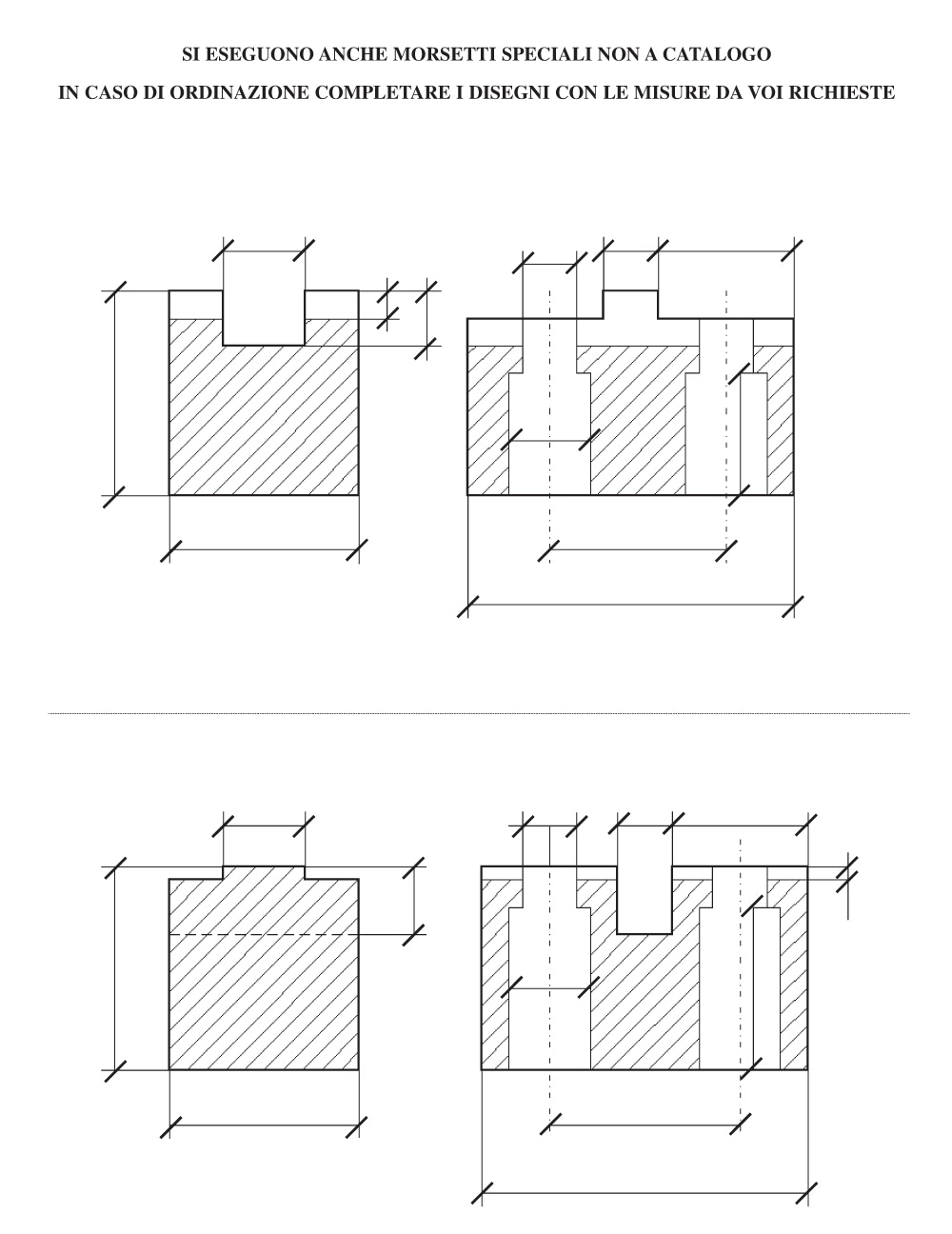 Disegno da Completare per morsetto speciale su misura 1